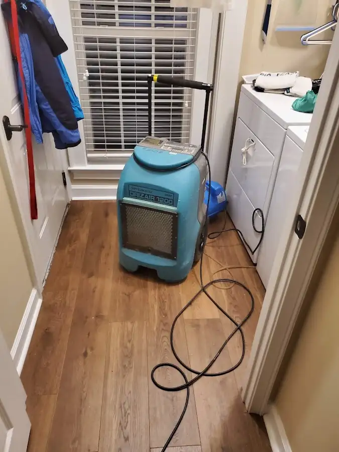 Commercial dehumidifier deployed for Flood Damage Cleanup in Dalton